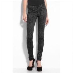 AG Super Skinny Snake Print Legging Jeans 27